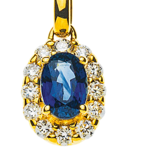 Anhänger Safir